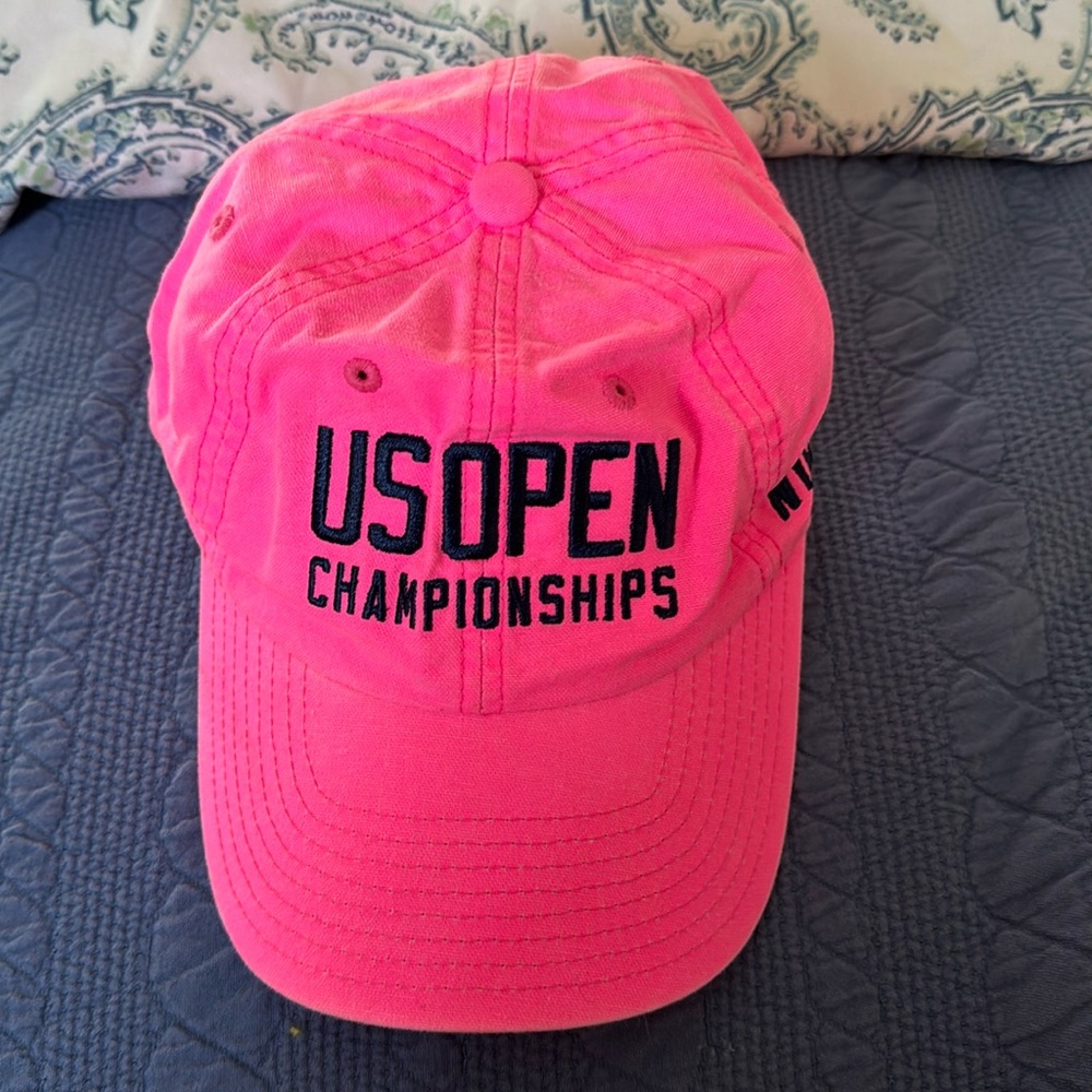 US OPEN pink hat from 2022